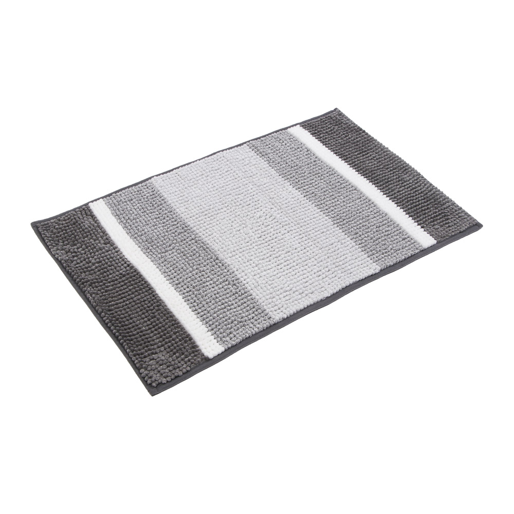Коврик для ванной комнаты тм VETTA Soft, синель 1100г/м²,  80х50см, 2 дизайна, арт.№ 462-829