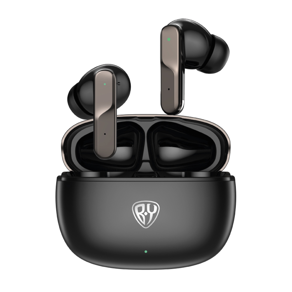 Наушники беспроводные TWS BY Axen, внутриканальные, 25/200 мАч, BT5.4, чёрный, арт.№ 410-302