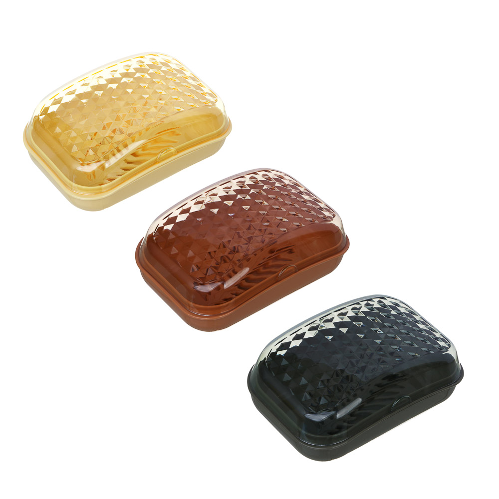 VETTA Мыльница, пластик, 14х9х6,5 см, арт.№ 463-510