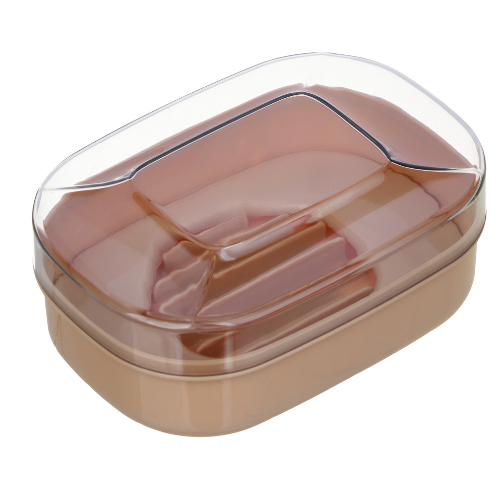 VETTA Мыльница, пластик, 13х9,5х5,5 см, арт.№ 463-513