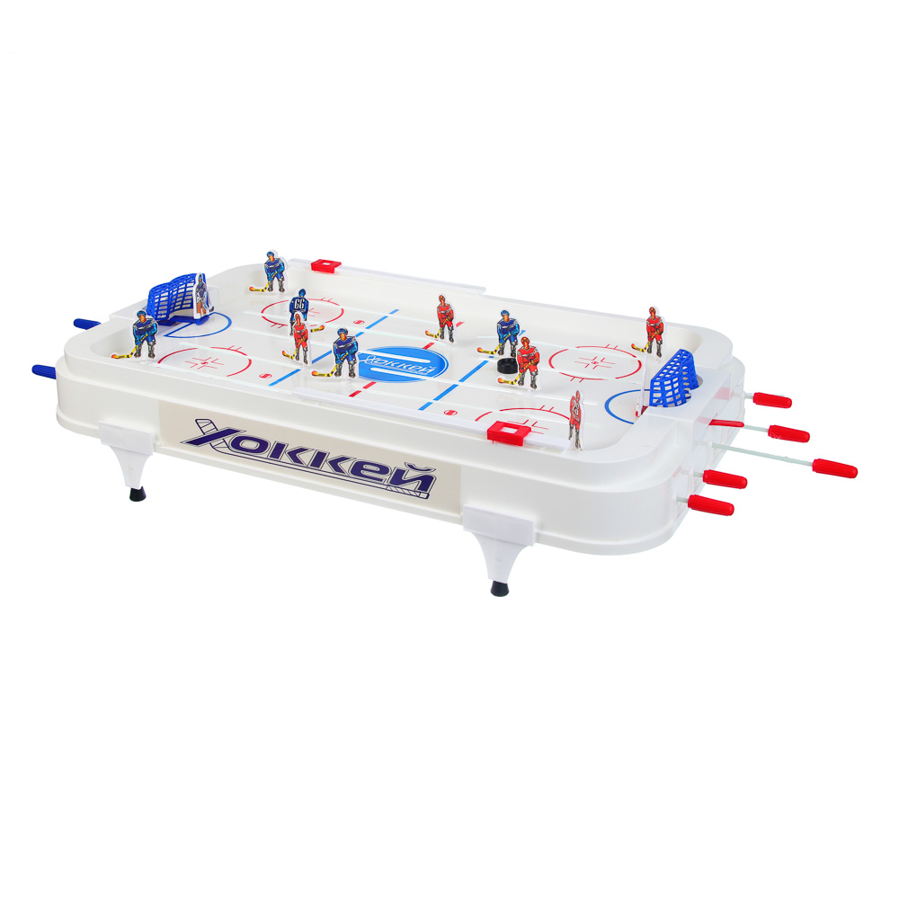 Настольная игра "Хоккей", ИГРОЛЕНД, ABS, металл, бумага, арт.№ 897-122