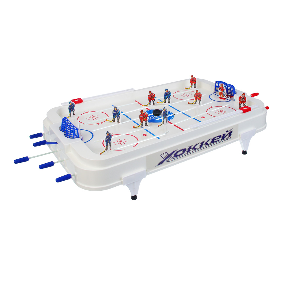 Настольная игра "Хоккей", ИГРОЛЕНД, ABS, металл, бумага, арт.№ 897-122
