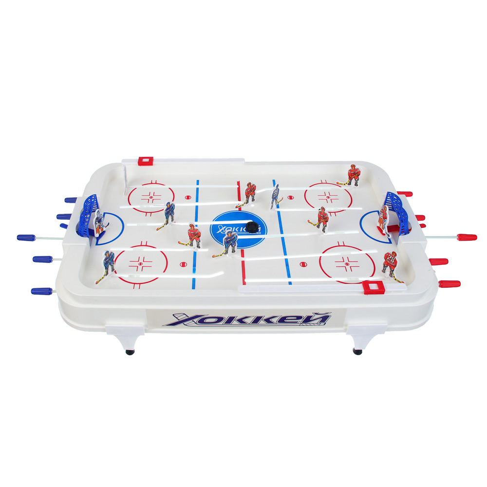 Настольная игра "Хоккей", ИГРОЛЕНД, ABS, металл, бумага, арт.№ 897-122