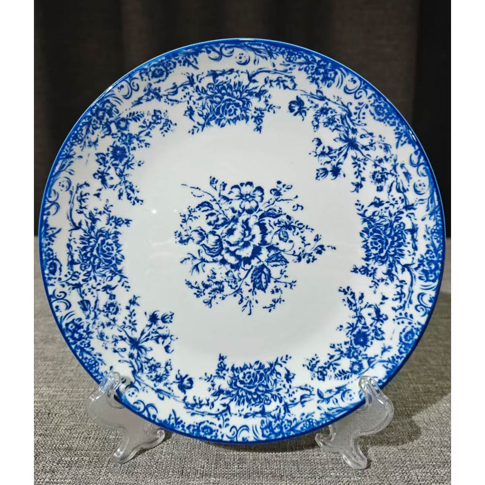 Тарелка закусочная 19см, тм MILLIMI, Элеганс, фарфор, арт.№ 816-040