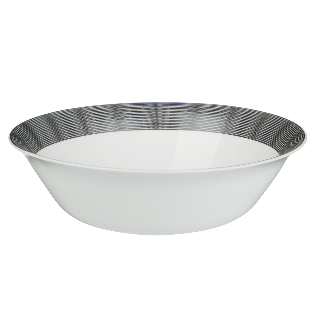 MILLIMI Графит Салатник, опаловое стекло, 760мл, 19х5.4см, арт.№ 818-257