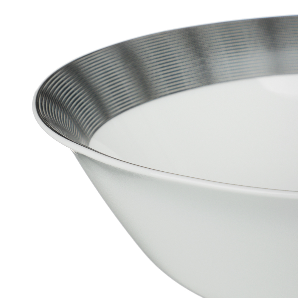 MILLIMI Графит Салатник, опаловое стекло, 760мл, 19х5.4см, арт.№ 818-257