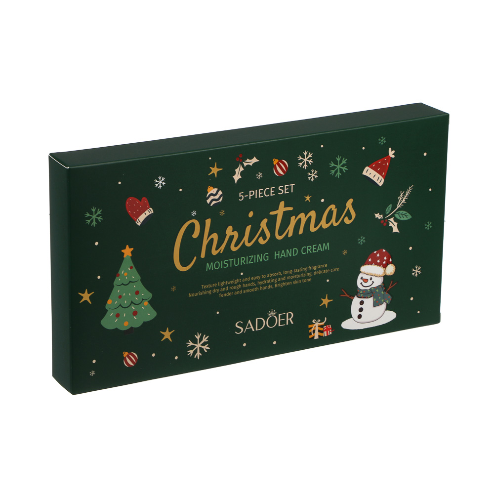 Набор увлажняющих кремов для рук 5 шт х 30 гр тм SADOER Merry Xmas, #2 подар.уп., арт.№ 022-168