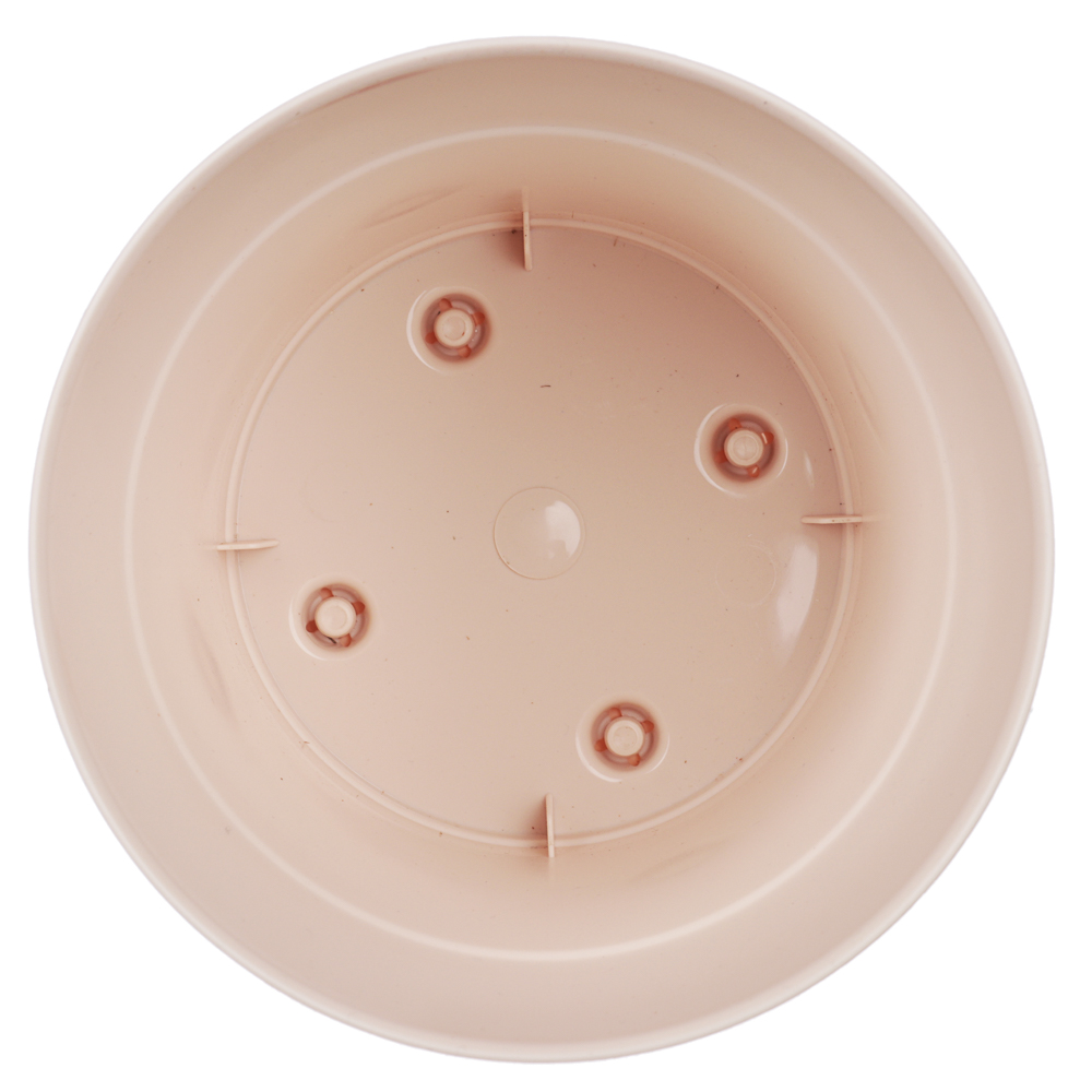 Кашпо Тоскана с поддоном 1,45л, пластик, 6 цветов, арт.№ 164-242