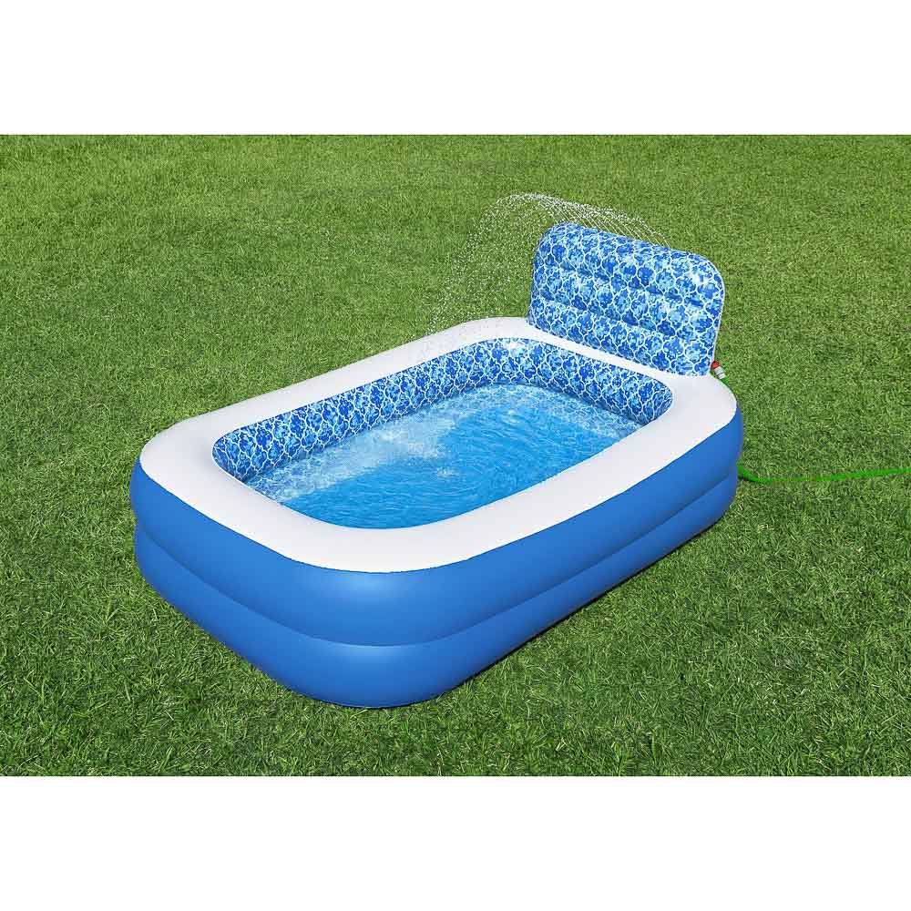 BESTWAY Семейный бассейн с брызгалкой  WATERFALL OASIS,  229x152x96см, 702л, от 6 лет, 54451, арт.№ 013-062