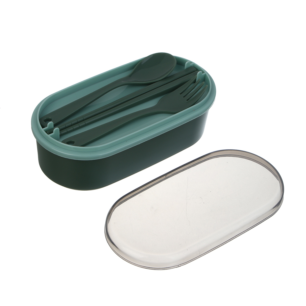 Ланч-бокс двухуровневый, полипропилен, арт.№ 861-523