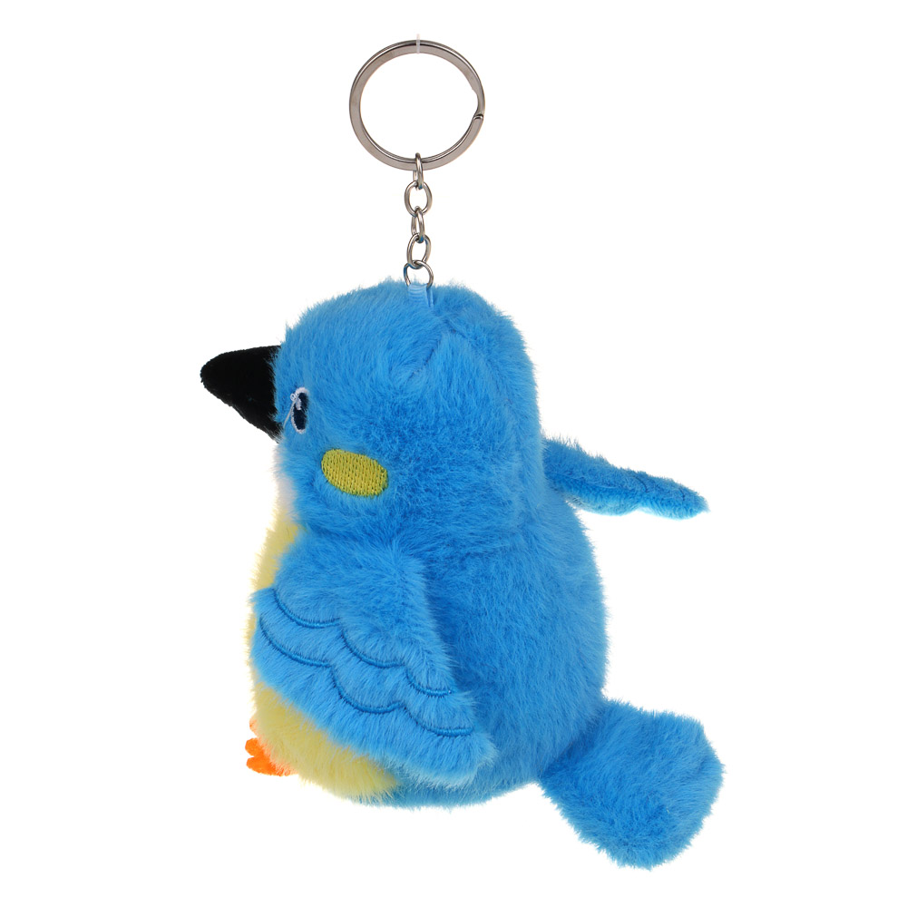 ИГРОЛЕНД Брелок мягкий "Птенчик", 10 см, полиэстер, металл, 6 видов, арт.№ 264-470