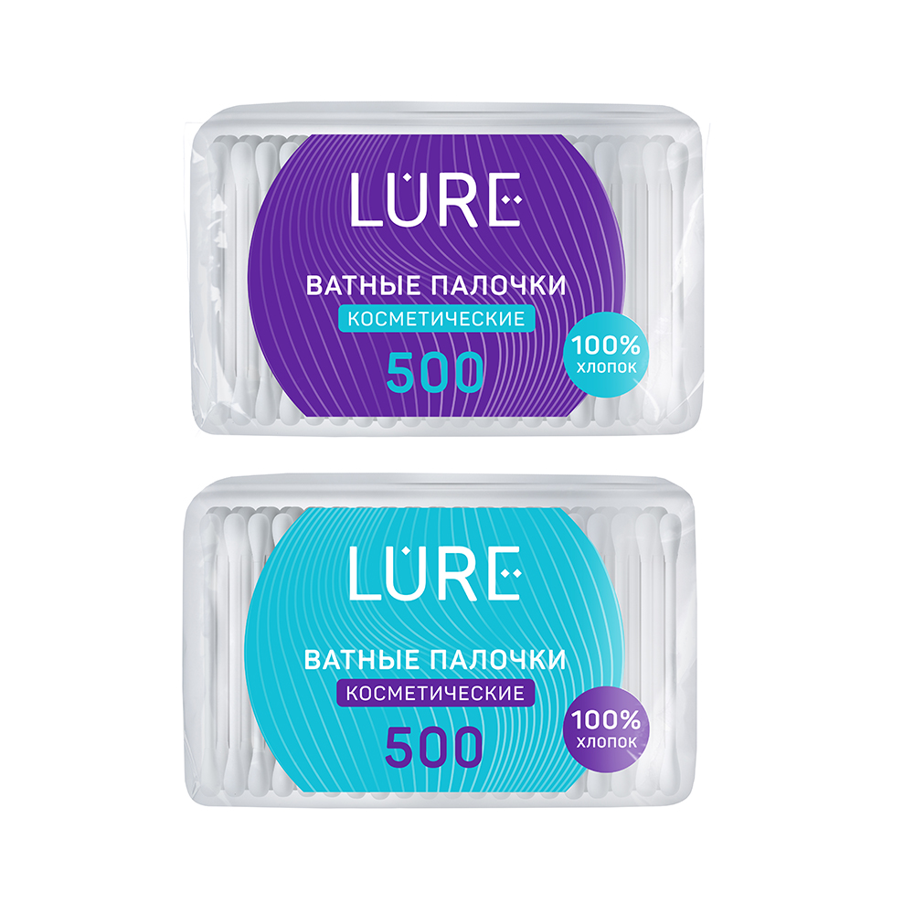 Ватные палочки LURE, 500шт, арт.№ 914-066