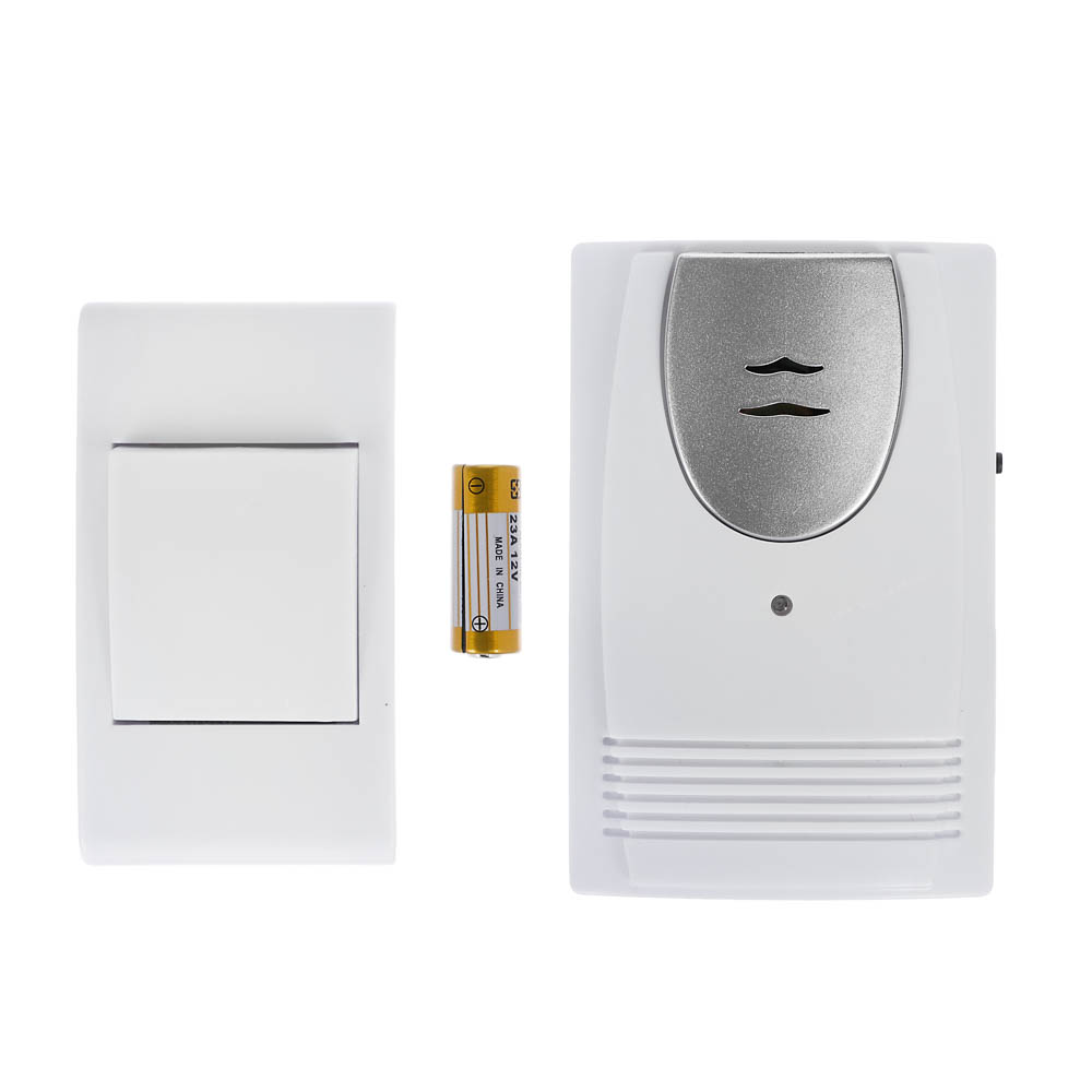 Звонок беспроводной дверной BY, 32 мелодий, 1x23A, 2xAA, арт.№ 924-064