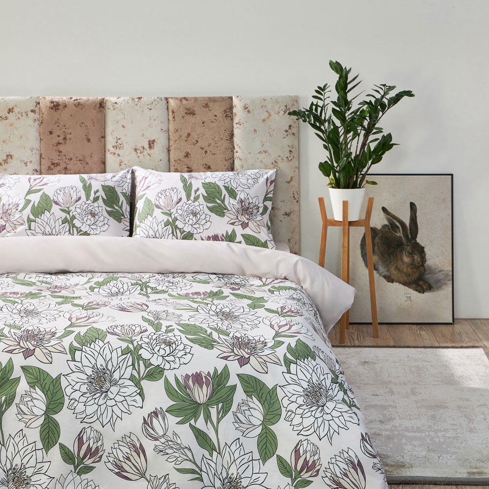 PROVANCE Хейзел Комплект постельного белья евро (4 предмета), поплин, 100% хлопок, арт.№ 421-353