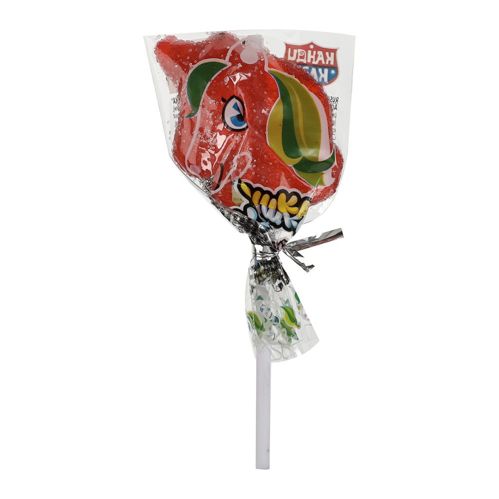 Жевательный мармелад на палочке "Няшка-Коняшка" со вкусом фруктов 13гр, арт.№ 347-514