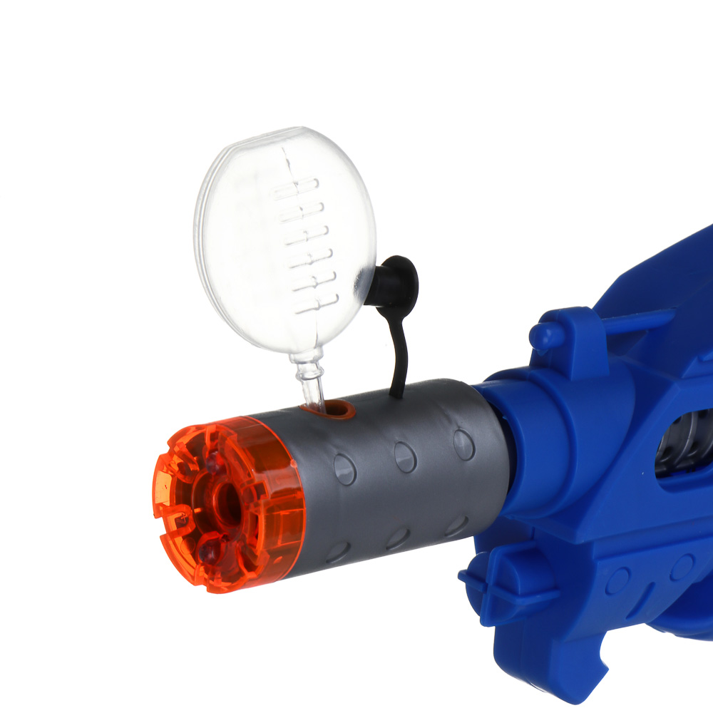 ИГРОЛЕНД Автомат "Маленький снайпер", свет, звук, дым, вибрация, 3АА, PP, 36х19х6,6 см, 4 дизайна, арт.№ 261-787