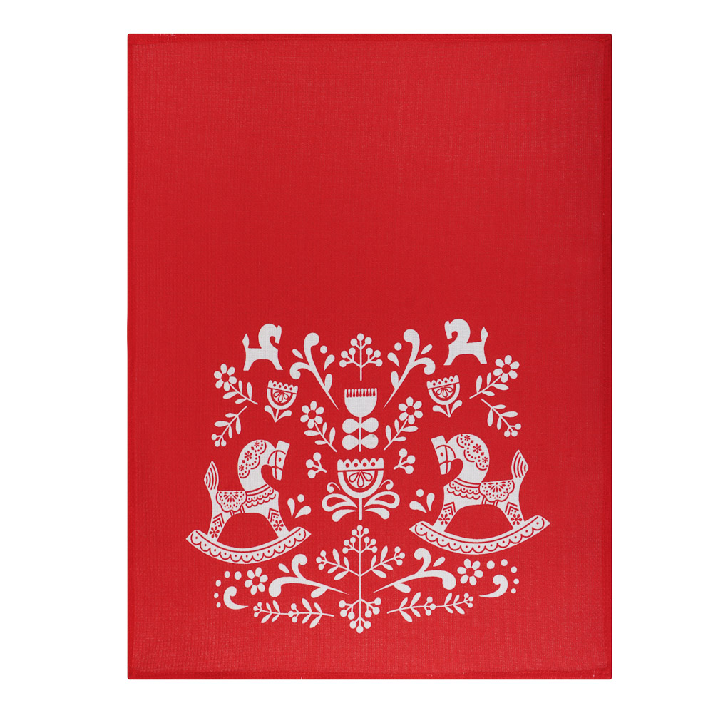 PROVANCE Красный конь Полотенце кухонное в наборе 3шт, 45х60см, 100% хлопок, арт.№ 492-270