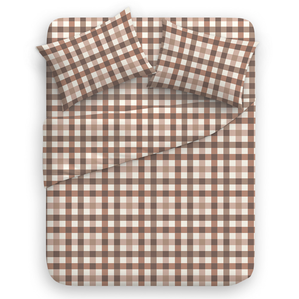 PROVANCE Мосс Комплект постельного белья 1,5 (4 предмета), поплин, 2 дизайна, арт.№ 421-387