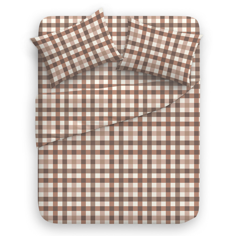 PROVANCE Мосс Комплект постельного белья евро (4 предмета), поплин, 2 дизайна, арт.№ 421-389