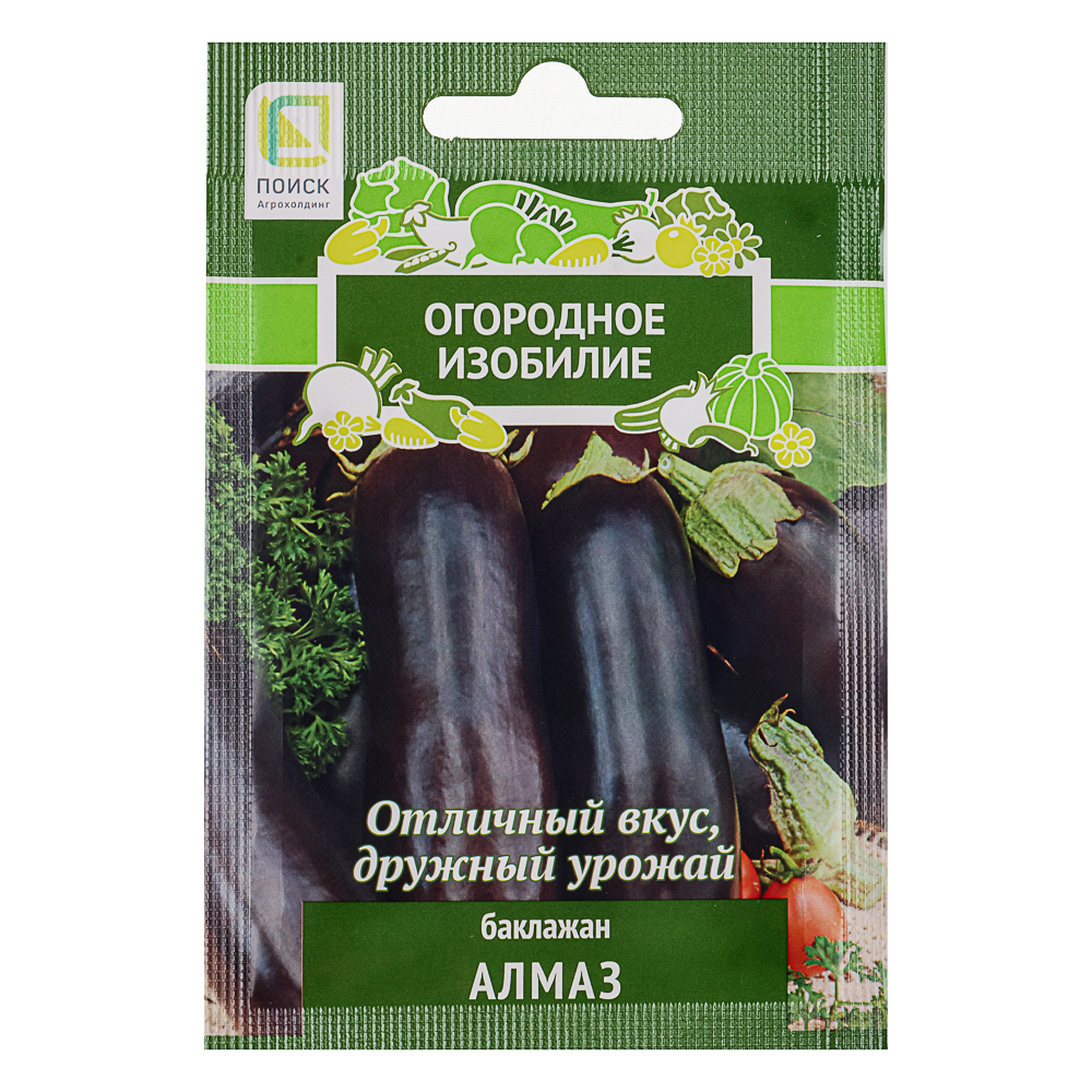 Семена Баклажан Алмаз 0,25гр ОИ, арт.№ 179-565