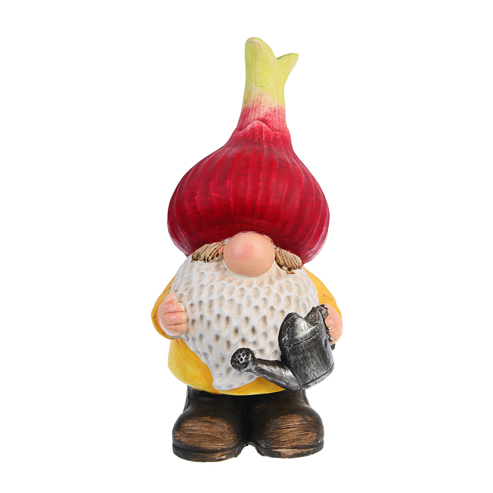 Фигурка садовая "Луковый гном" тм INBLOOM, 18х16х37см, магнезия, арт.№ 162-301