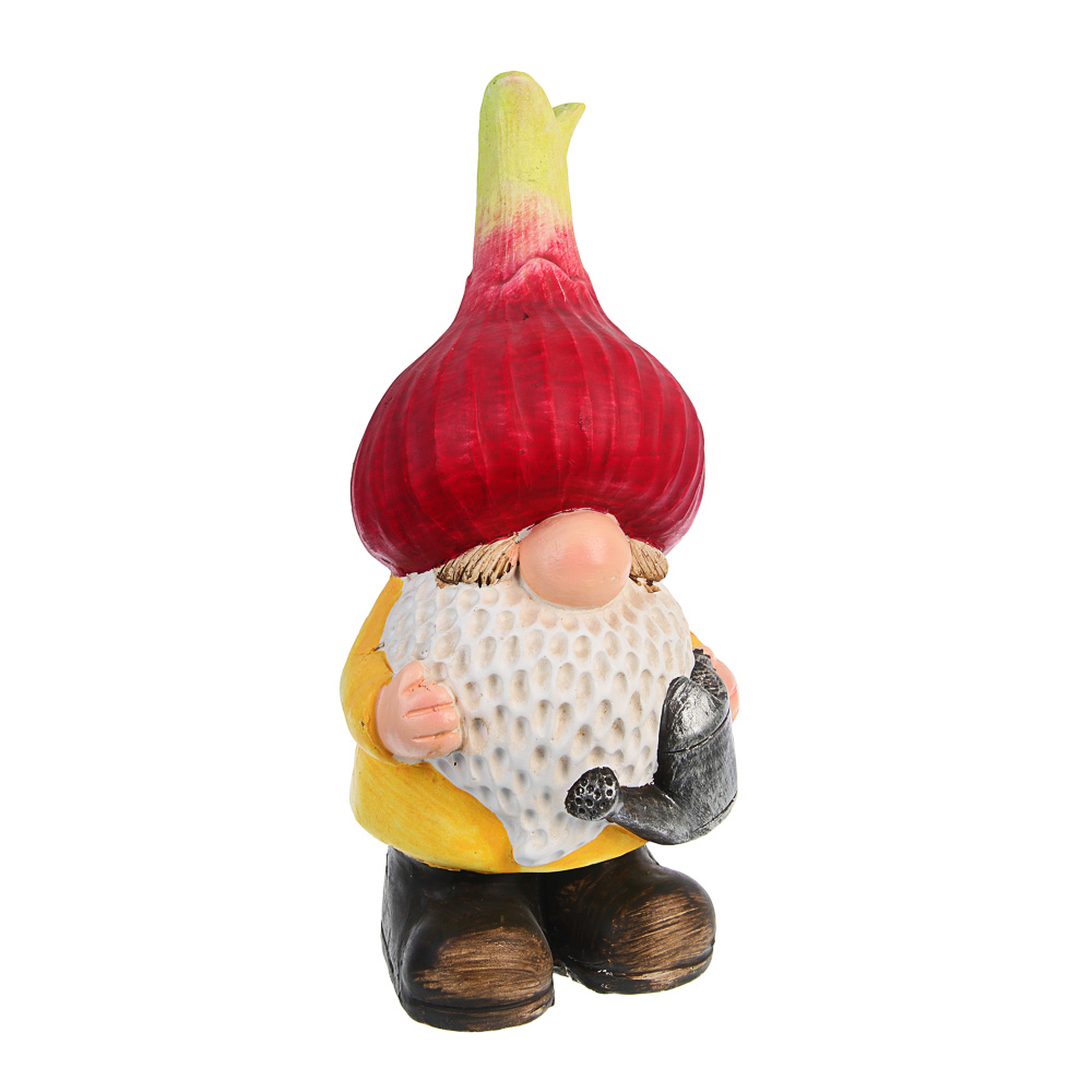 Фигурка садовая "Луковый гном" тм INBLOOM, 18х16х37см, магнезия, арт.№ 162-301