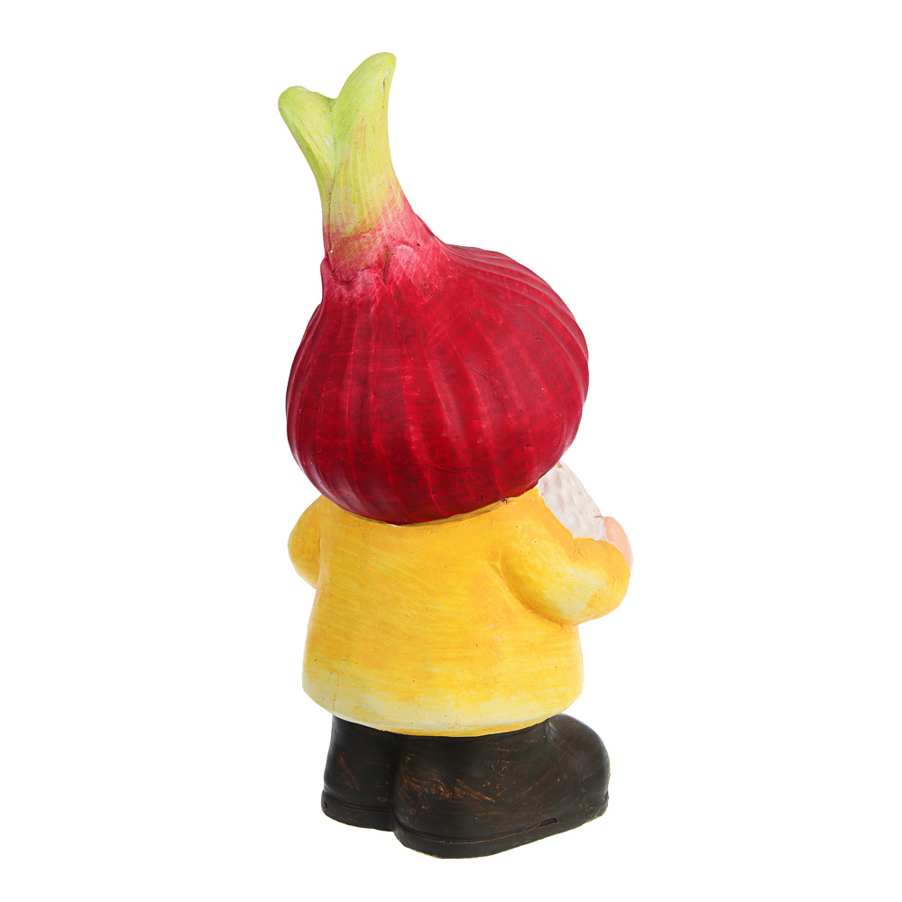 Фигурка садовая "Луковый гном" тм INBLOOM, 18х16х37см, магнезия, арт.№ 162-301