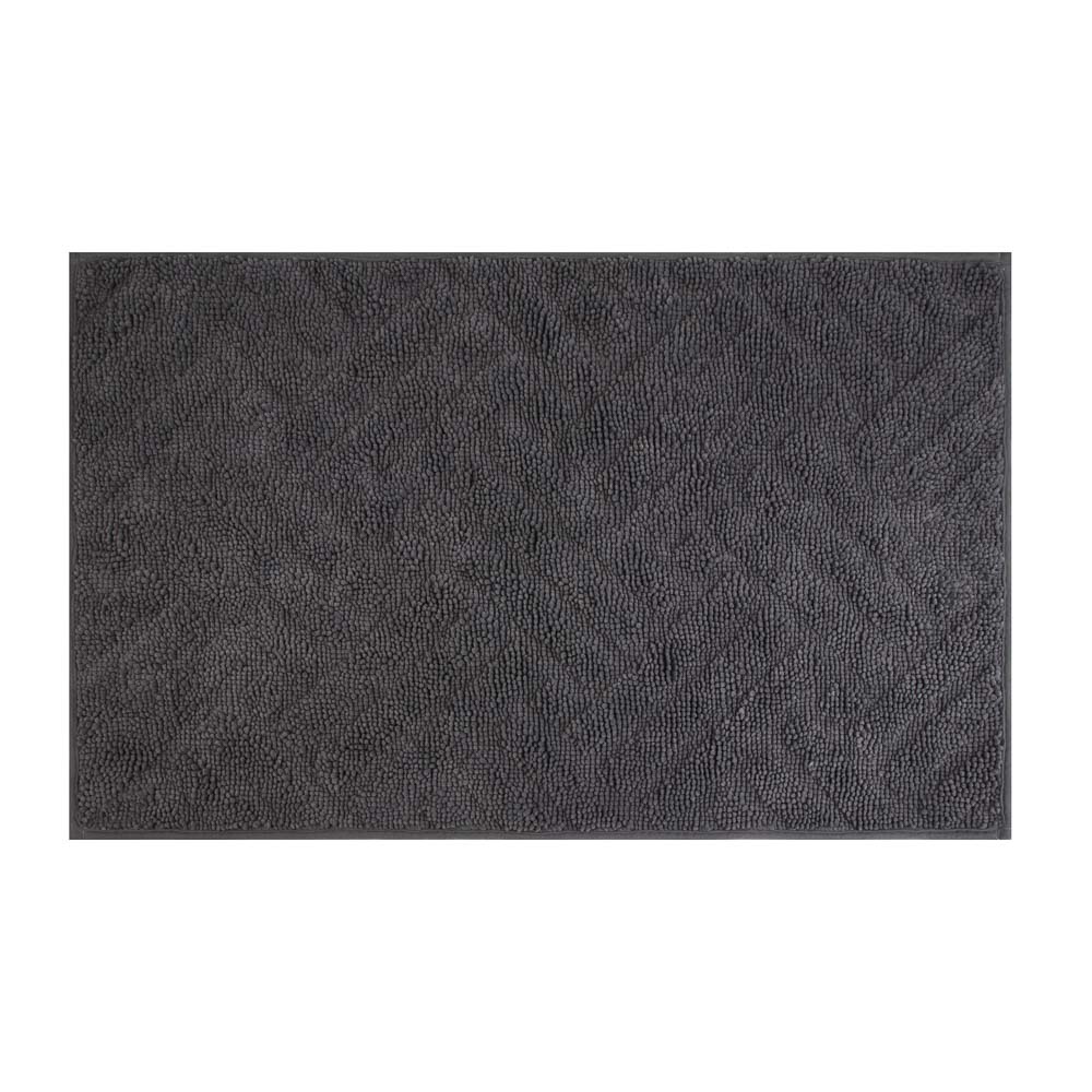 Коврик для ванной комнаты тм VETTA Noor, нейлон 750г + TPR 800г, 80x50см, 2 цвета, арт.№ 462-831