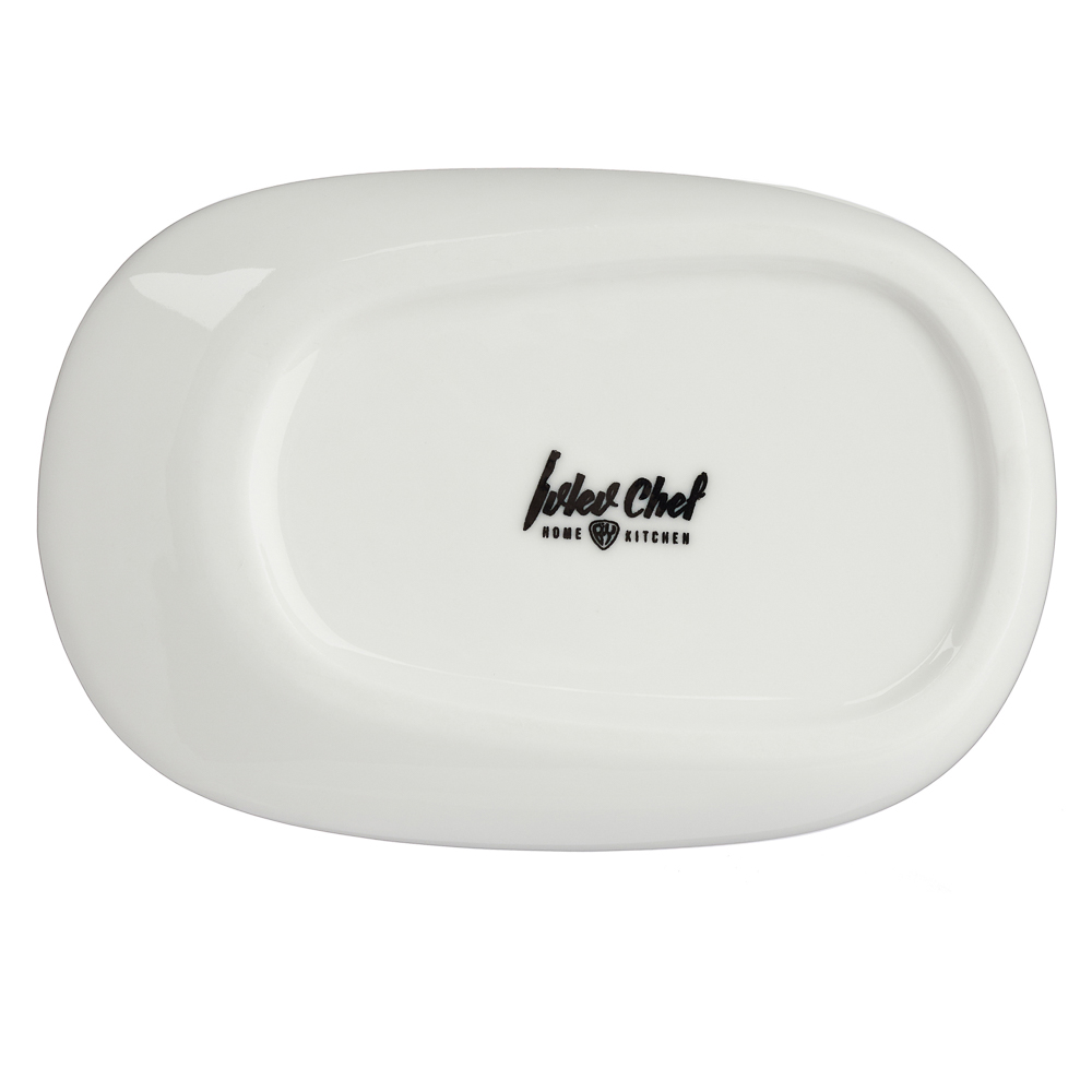 Ivlev Chef Элеганс Тарелка десертная, 11х7,5х2см, фарфор, арт.№ 824-547