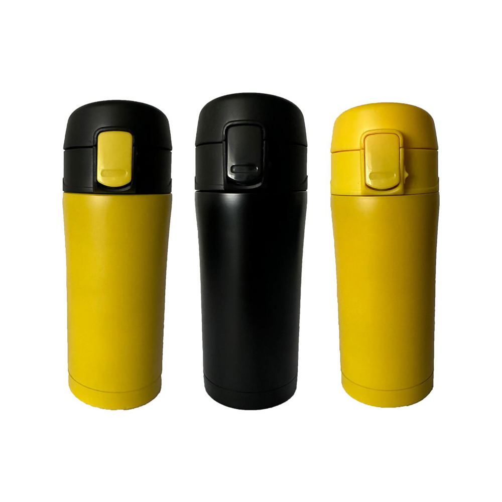 VETTA Термос-кружка с крышкой на защелке, 330мл, нерж.сталь (ч), арт.№ 841-890