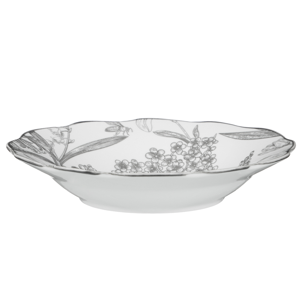 Тарелка для супа/салатник 20см, тм MILLIMI, Мидоу, фарфор, арт.№ 816-046