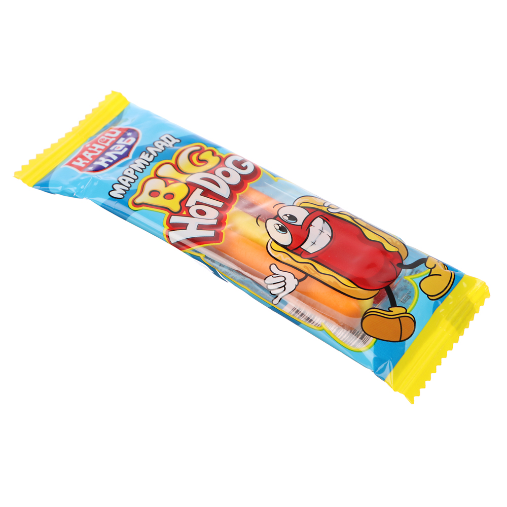 Мармелад "CRAZY GUMMY. BIG HOT DOG" 18гр, арт.№ 347-364