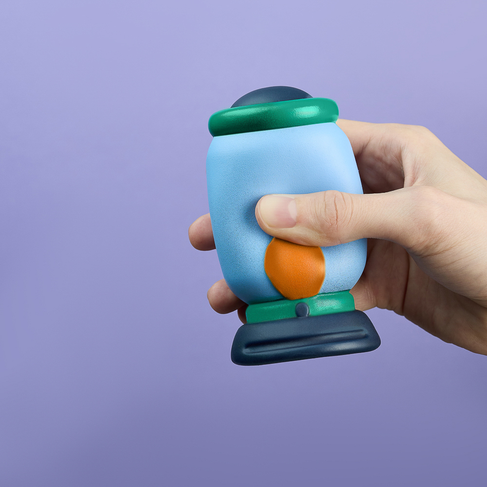 VETTA Игрушка для домашних животных, ПВХ, 11,5х6,5 см, лампа, арт.№ 273-051