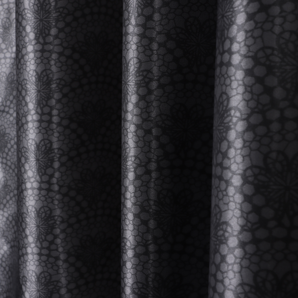 VETTA Шторка для ванной, с утяжелителем, полиэстер, 80 г/м2, 180х180 см, Орнамент, 613, арт.№ 461-613