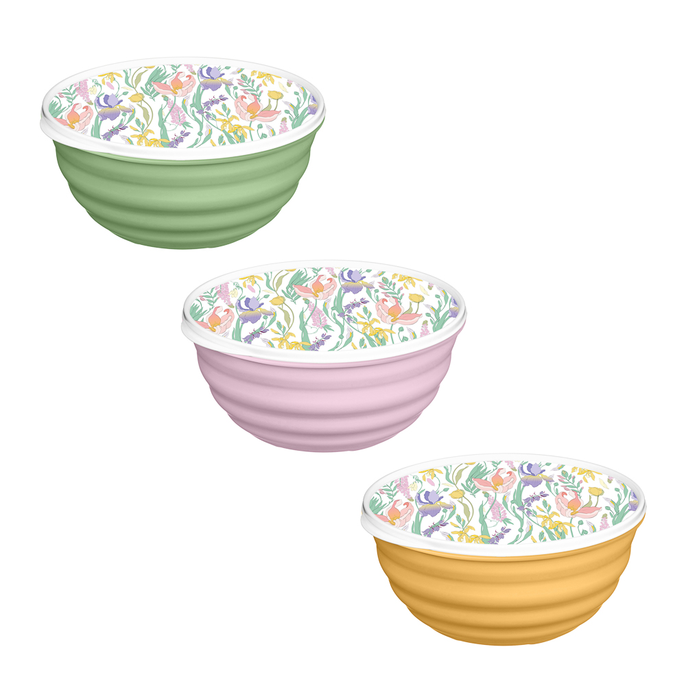 Ботаника Миска Latina 2,1л с крышкой, пластик, арт.№ 861-571