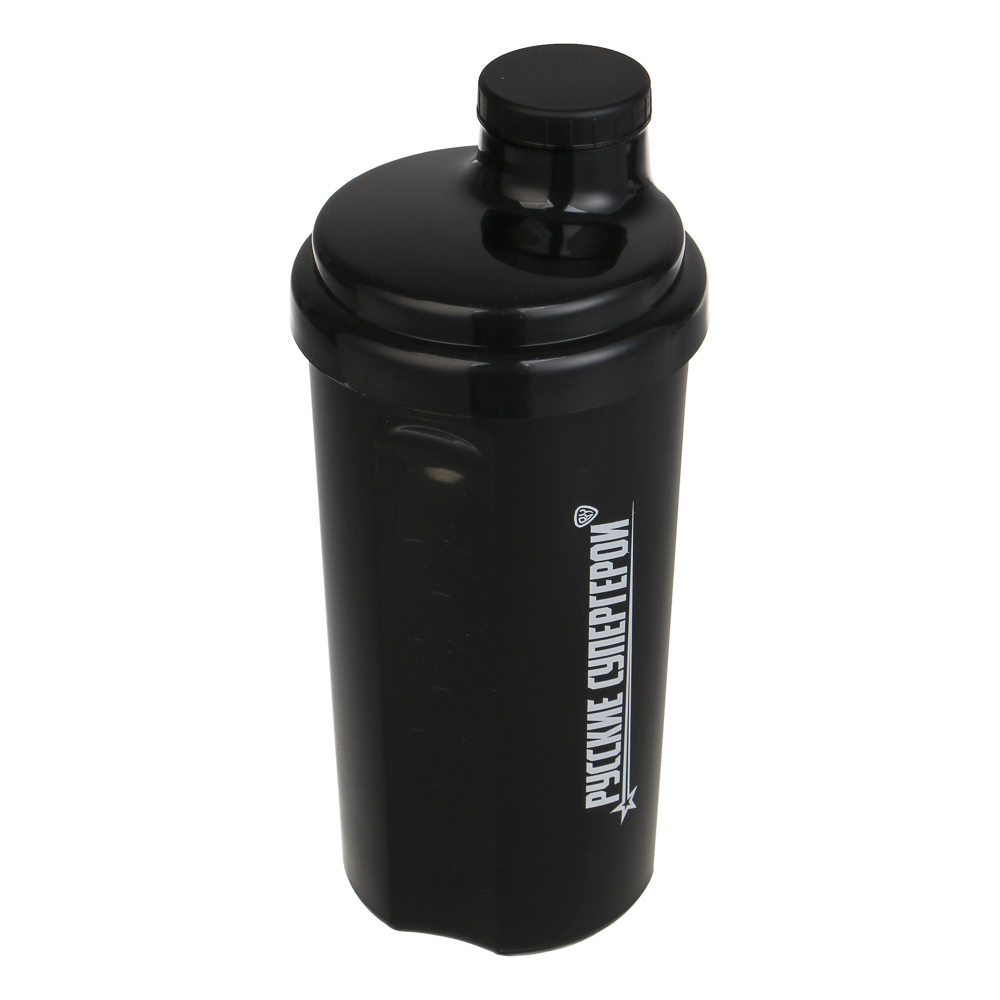 Шейкер спортивный с сеткой, тм BY Русские Супергерои, 500мл, 19.5х9см, пластик, PP, арт.№ 088-145