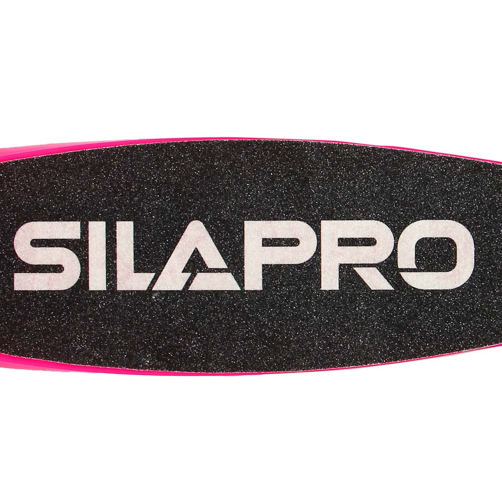 SILAPRO Самокат разборный 3-х колес. ( PVC 10см) алюминий, пластик, до 70кг, арт.№ 131-064