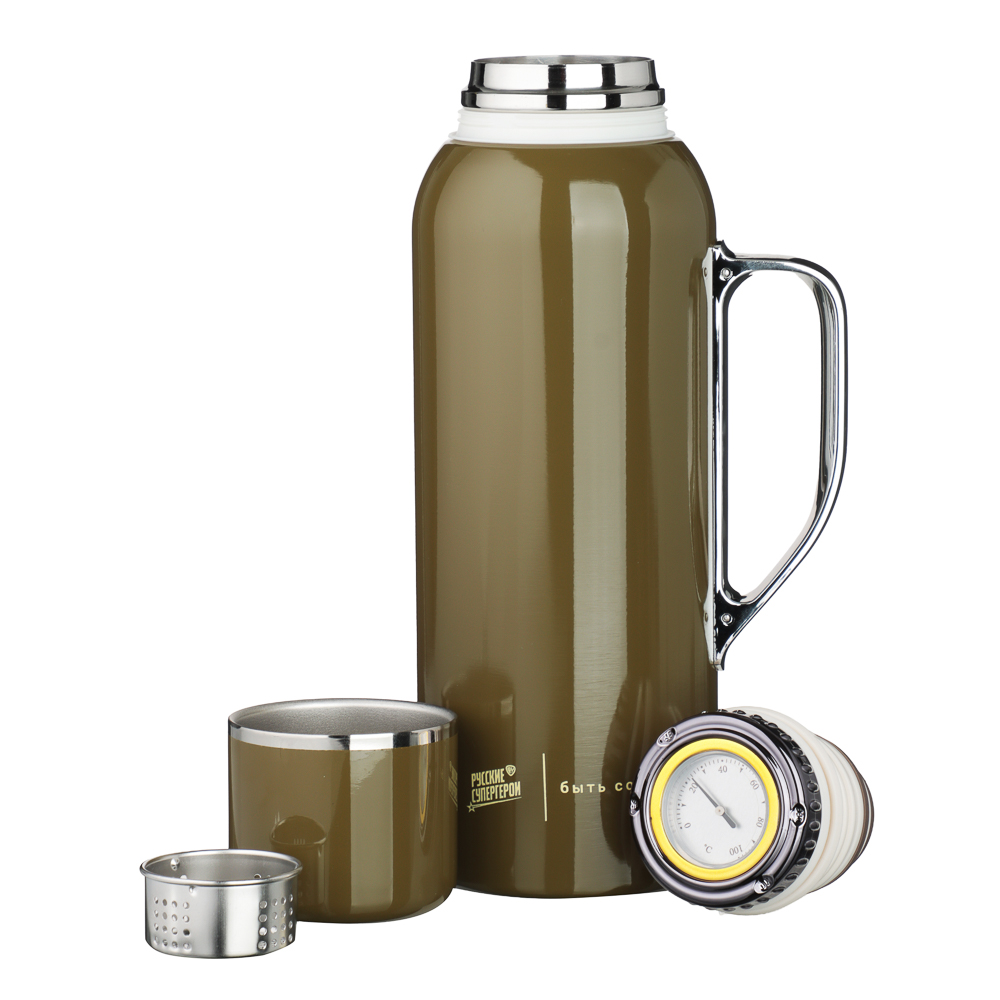 Термос тм BY Русские супергерои 800мл, нерж.сталь, полипропилен, арт.№ 841-910