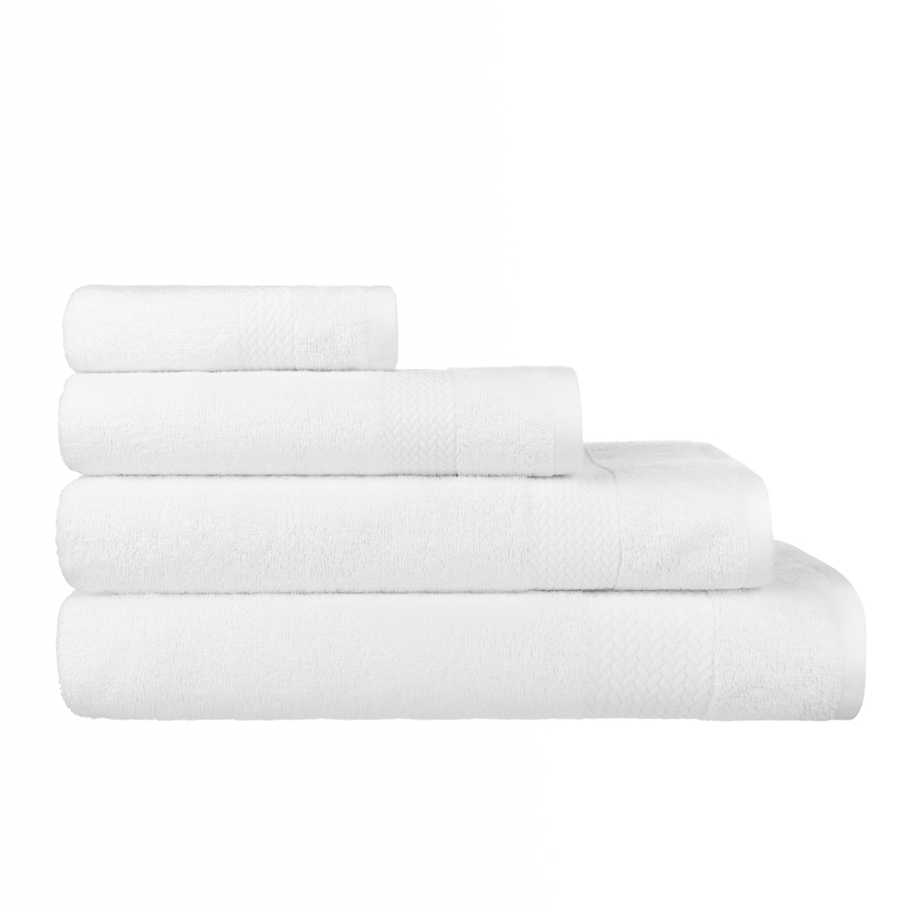 PROVANCE Hotel Полотенце махровое, 100% хлопок, 30х50см, 400гр/м, белый, арт.№ 484-186