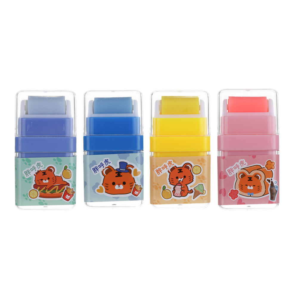 Ластик "Кошачьи мордочки", 5,2х2,2х1,7см, 3 дизайна, шоу-бокс, арт.№ 557-164