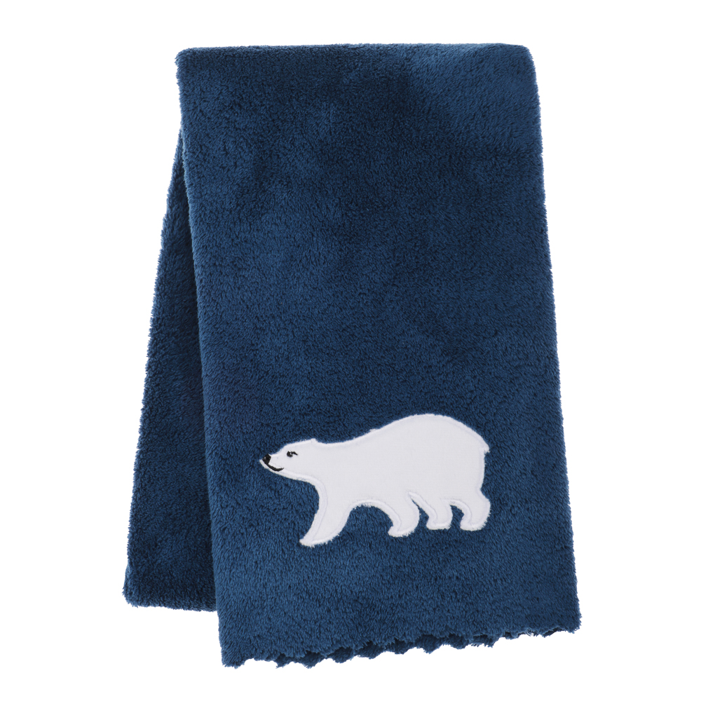 PROVANCE Нордик Полотенце с вышивкой, 50х90см, 85% полиэстер, 15% полиамид, арт.№ 492-273