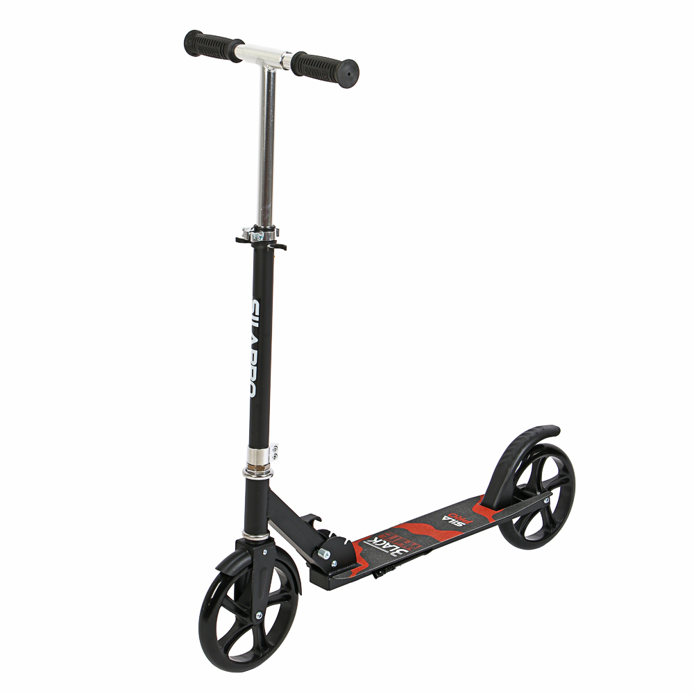 SILAPRO Самокат складной с ножным тормозом, 96х84х34см, колеса D20см PU,ABEC-7, алюминий, арт.№ 131-099