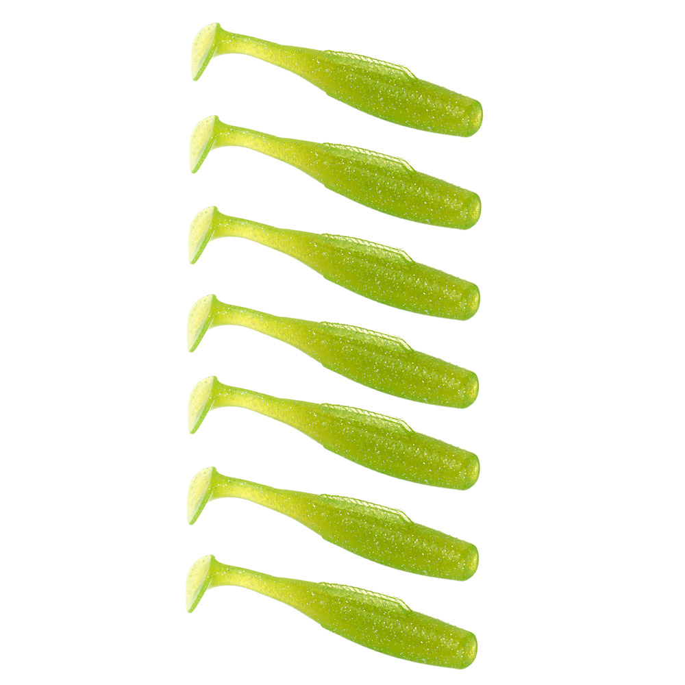 KAIDA Приманка силиконовая РИППЕР 3", 8см, 4гр, HT004, 7шт, арт.№ 145-268