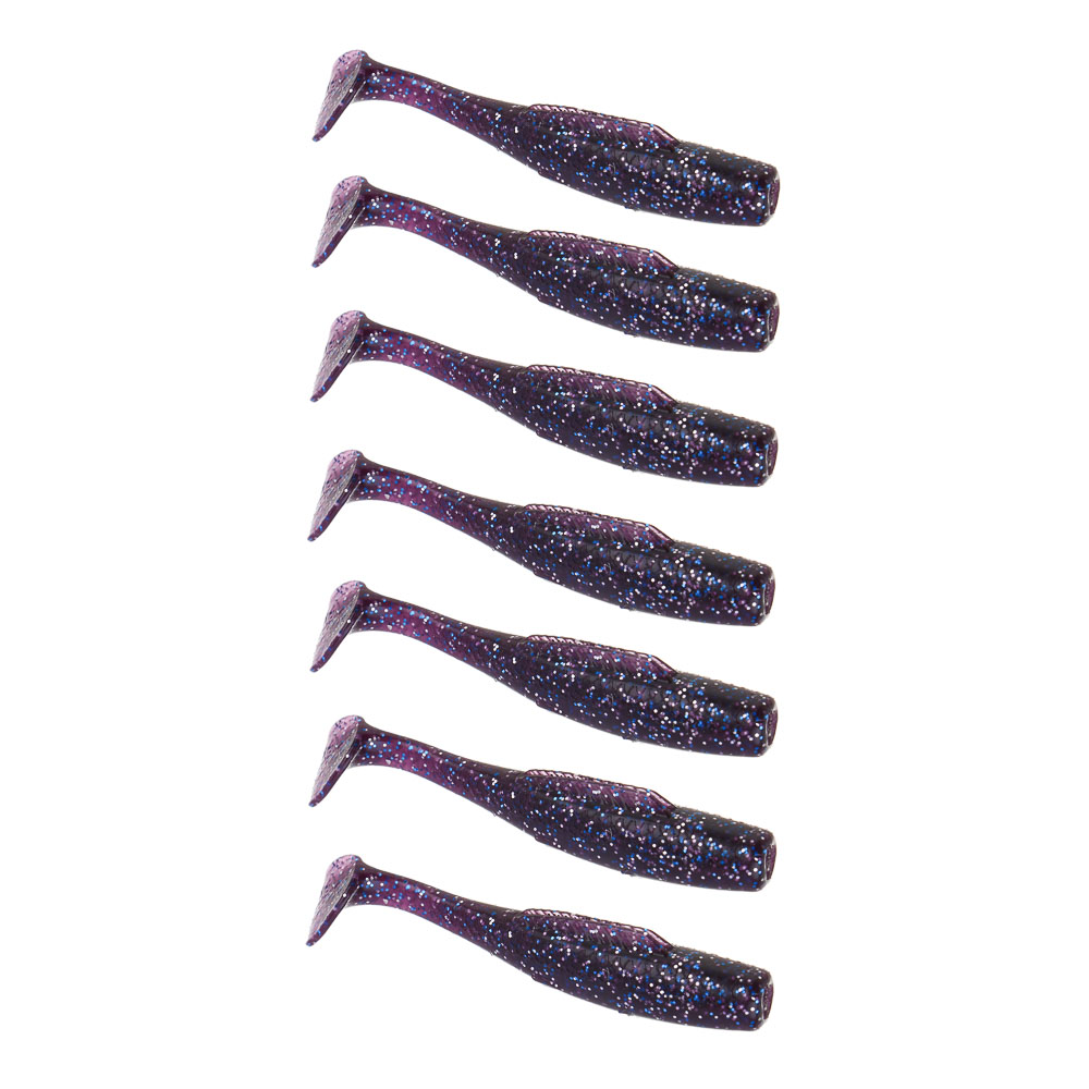 KAIDA Приманка силиконовая РИППЕР 3", 8см, 4гр, HT005, 7шт, арт.№ 145-269