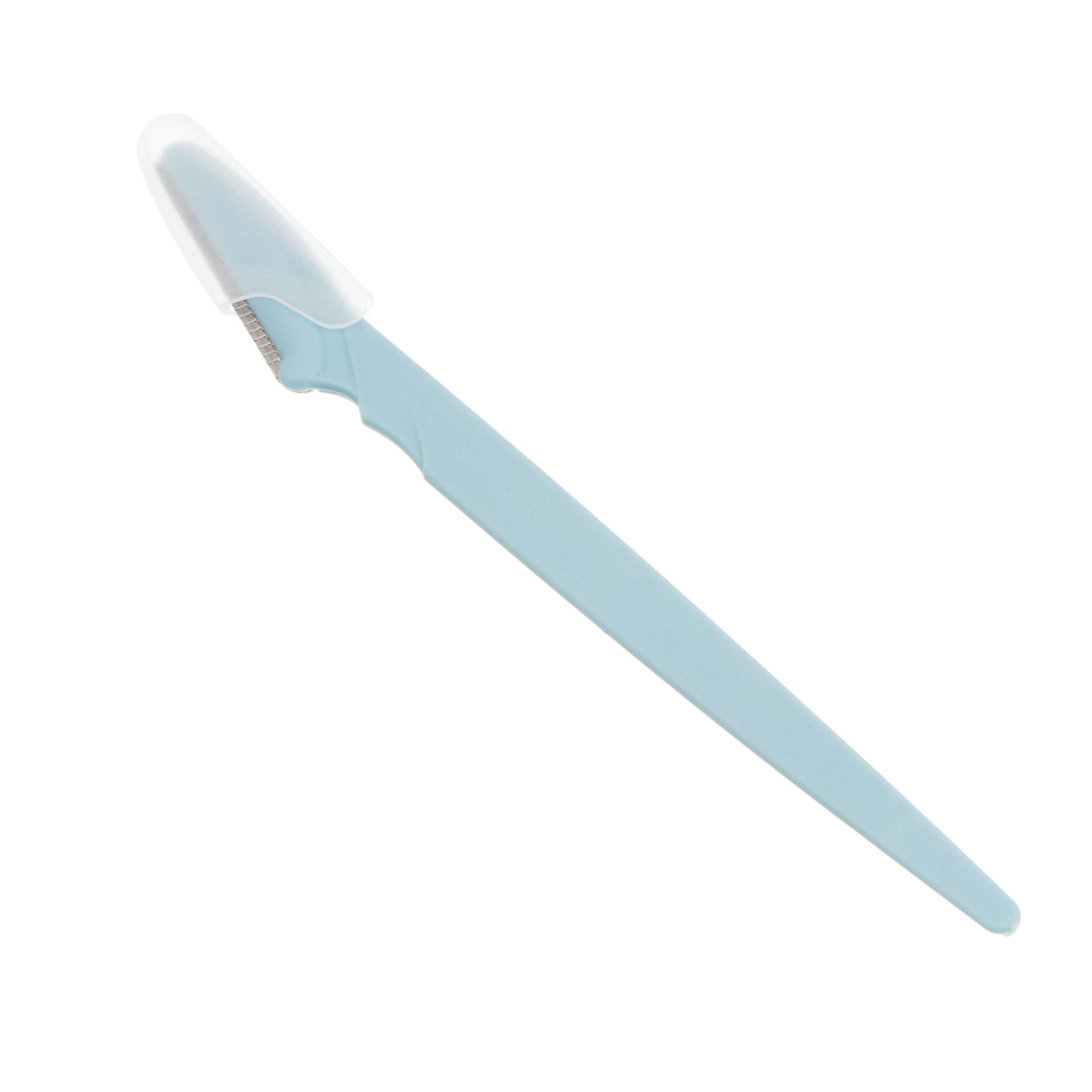 Бритва для бровей 3 шт тм ЮНИLOOK, пластик, металл, 14см, разноцветные, арт.№ 357-394