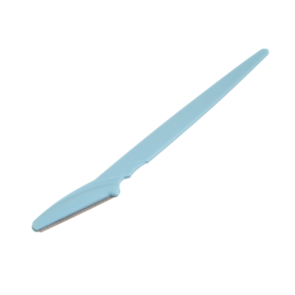 Бритва для бровей 3 шт тм ЮНИLOOK, пластик, металл, 14см, разноцветные, арт.№ 357-394