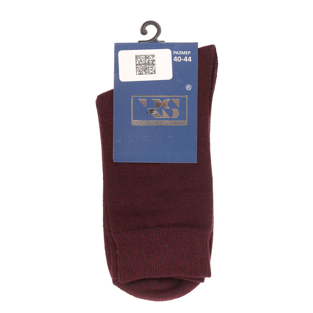 Носки мужские, тм RS, 70% хлопок, 25% п/а, 5% эластан, р.40-44, арт.№ 019-523