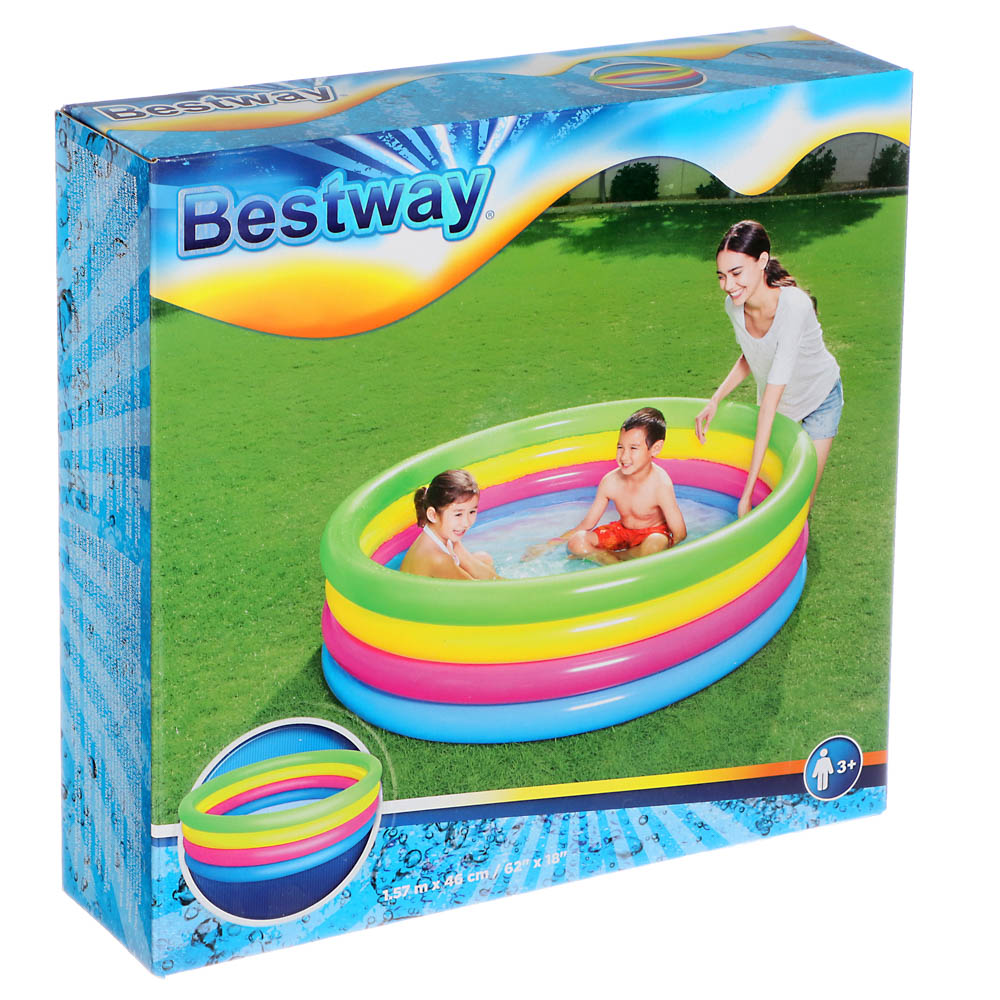 BESTWAY Игровой бассейн SWIM SQUAD, 157x46см, 51117B, арт.№ 107-081