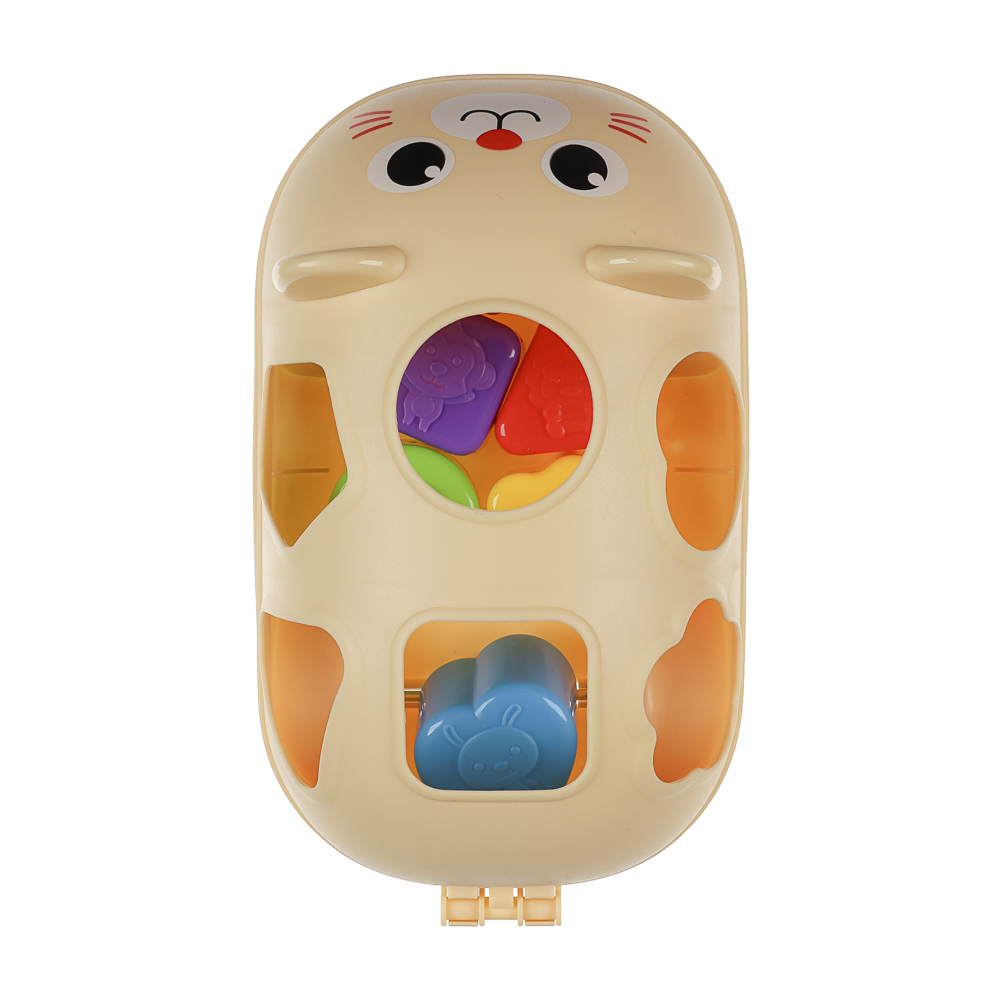 ИГРОЛЕНД Сортер в виде  животного, пластик, 15х10,5х22см, арт.№ 270-010