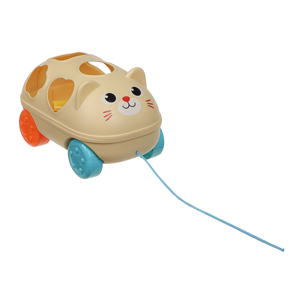 ИГРОЛЕНД Сортер в виде  животного, пластик, 15х10,5х22см, арт.№ 270-010